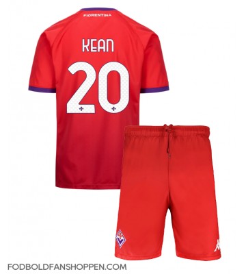Fiorentina Moise Kean #20 Tredjetrøje Børn 2024-25 Kortærmet (+ Korte bukser)